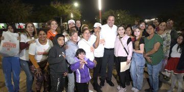 Refuerza Toño Astiazarán seguridad de familias de La Cholla con corredor Camina Segura 103