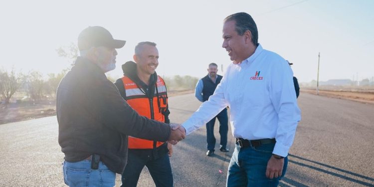 Supervisa Toño Astiazarán avance de la primera etapa del Libramiento Norponiente