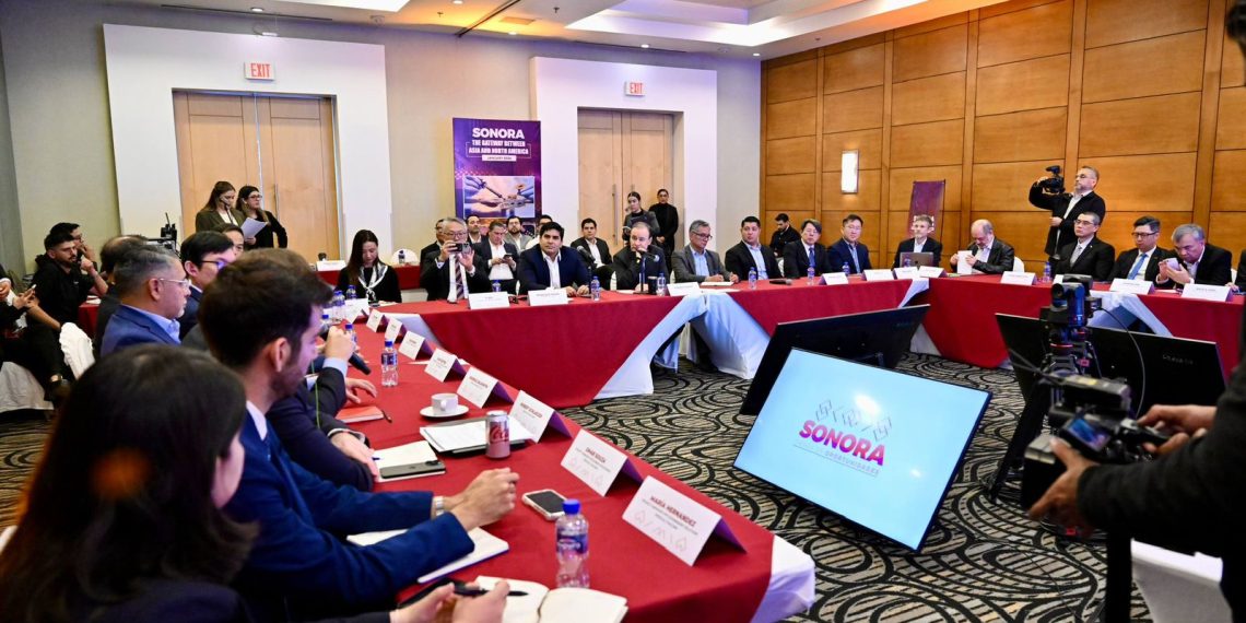 Gobernador Durazo concreta acuerdos para el Centro de Semiconductores Kutsari y corredor comercial binacional
