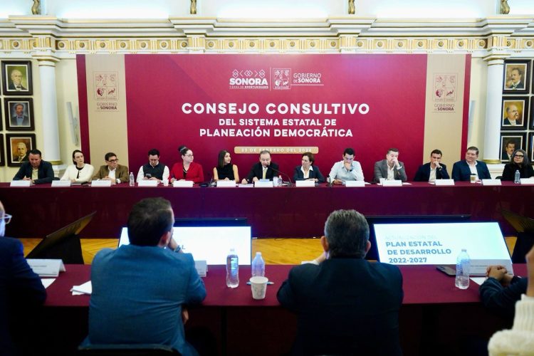 Gobernador Durazo alinea Plan Estatal con Plan Nacional de Desarrollo para reforzar proyectos clave en Sonora