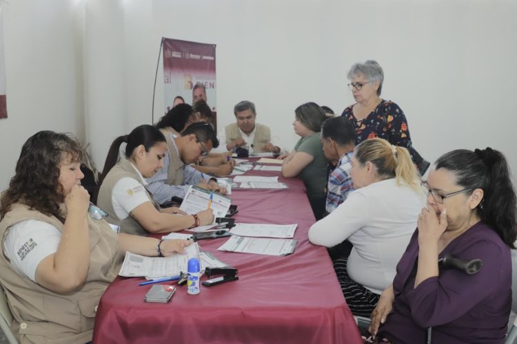 Continúa en Sonora operativo de registro a la Pensión para el Bienestar de las Personas con Discapacidad Permanente
