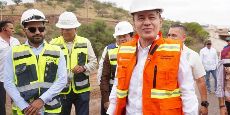 Gobernador Durazo invierte 770 millones en obras hidráulicas para la frontera