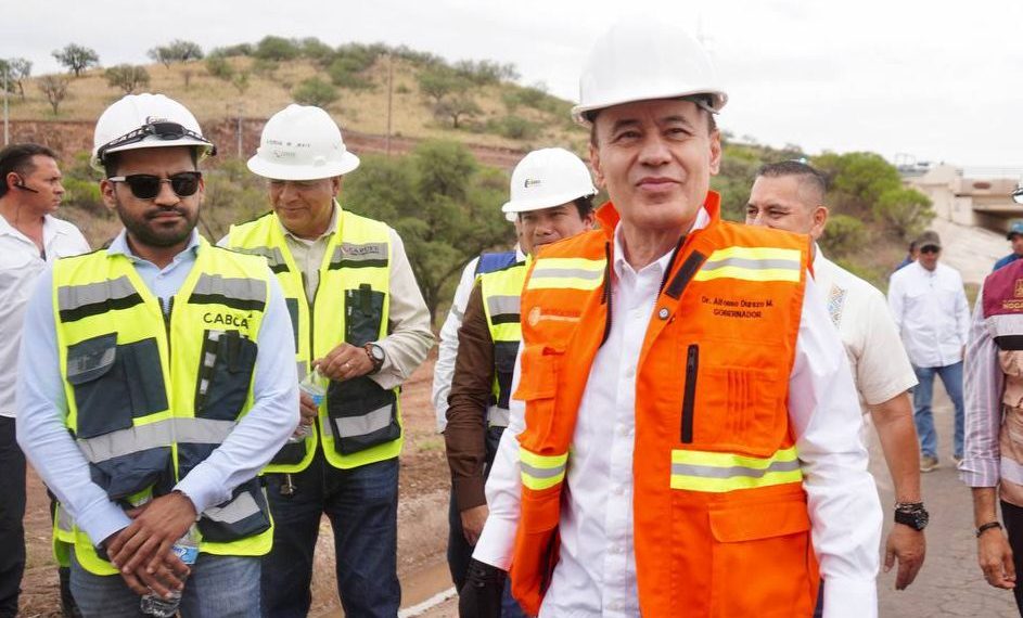 Gobernador Durazo invierte 770 millones en obras hidráulicas para la frontera