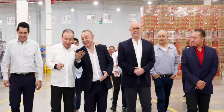 Gobernador Durazo convierte a Sonora en destino clave para la inversión; inaugura Centro de Distribución