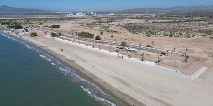 Gobernador Durazo expande oferta turística con nuevo Malecón “El Cochórit” al 93% listo