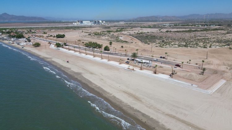 Gobernador Durazo expande oferta turística con nuevo Malecón “El Cochórit” al 93% listo