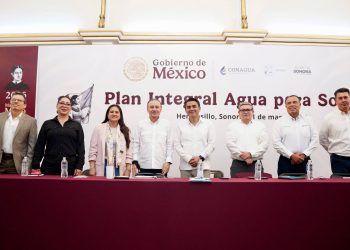 Presidenta Sheinbaum invierte más de 11 mil 500 millones en obras hídricas; garantiza 15% más de agua en Hermosillo: Durazo