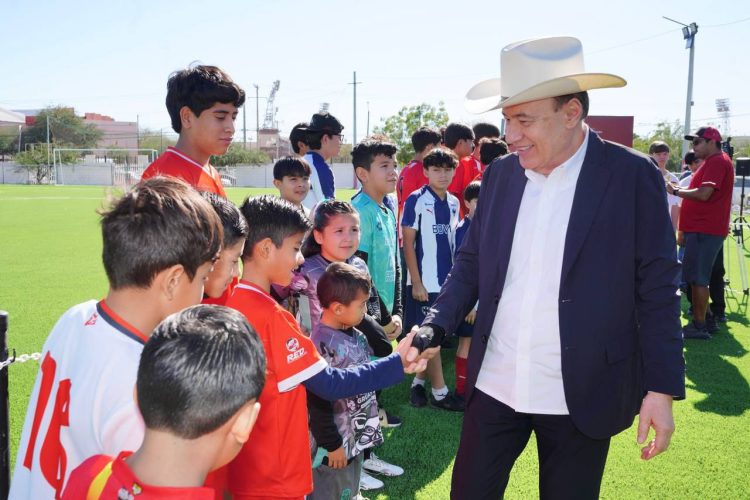 Gobernador Durazo promueve talento de futuras promesas deportivas con “Mundialito Escolar” rumbo al mundial 2026