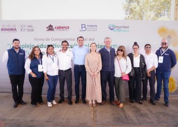 Gobierno de Sonora refrenda su compromiso social con la histórica transformación educativa de Caborca: SEC