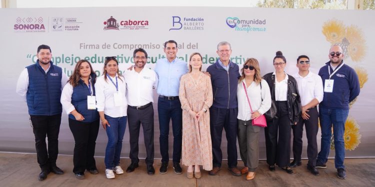 Gobierno de Sonora refrenda su compromiso social con la histórica transformación educativa de Caborca: SEC