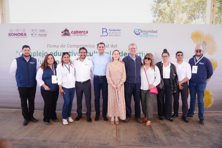 Gobierno de Sonora refrenda su compromiso social con la histórica transformación educativa de Caborca: SEC
