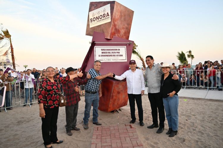 El Cochórit se transforma en destino turístico de primer nivel con segunda etapa de Malecón: Gobernador Durazo