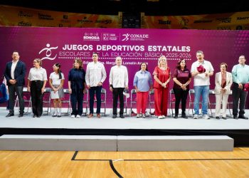 Gobernador Durazo impulsa a futuras promesas del deporte a través de competencias estatales