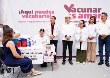 Gobernador Durazo refuerza transporte y salud en Cajeme con nuevos camiones y arranque de Semana Nacional de Vacunación