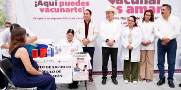 Gobernador Durazo refuerza transporte y salud en Cajeme con nuevos camiones y arranque de Semana Nacional de Vacunación