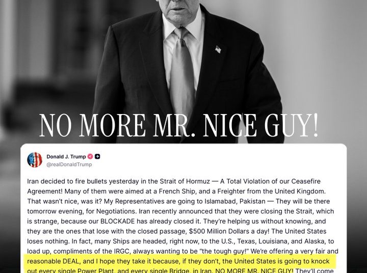 Trump lanza ultimátum a Irán: amenazó con destruir infraestructura eléctrica y puentes si rechazan acuerdo