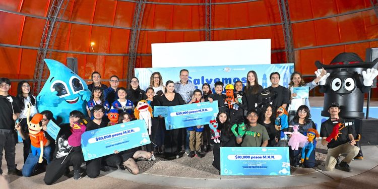 Ante sequía en Hermosillo, niños y jóvenes proponen con creatividad cuidar el agua en concurso Salvemos el AguaH