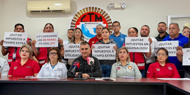 CTM Hermosillo convoca 40 mil trabajadores para conmemorar el Día del Trabajo