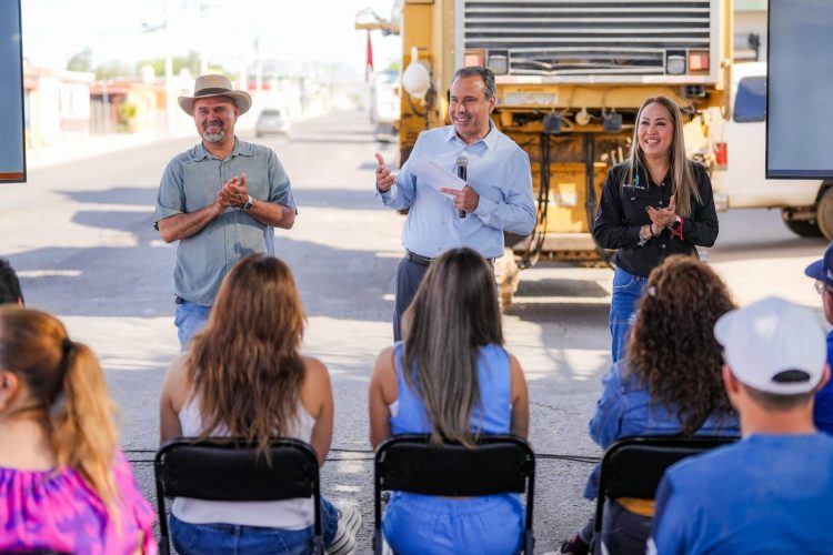 Arranca Toño Astiazarán recarpeteo de la calle Reforma en beneficio a miles de hermosillenses del sector Norte