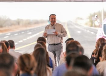 Entrega Toño Astiazarán primera etapa del Libramiento Norponiente de Hermosillo