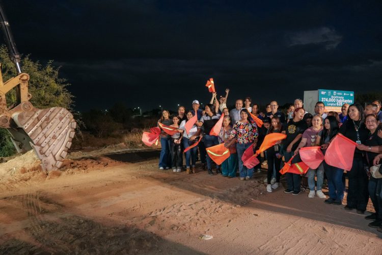Arranca Toño Astiazarán pavimentación de la continuación del bulevar Quiroga al norponiente de Hermosillo