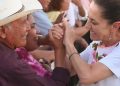 Presidenta inaugura primera etapa del Canal Principal de Navojoa y entrega títulos de concesión de agua en Sonora