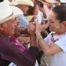 Presidenta inaugura primera etapa del Canal Principal de Navojoa y entrega títulos de concesión de agua en Sonora