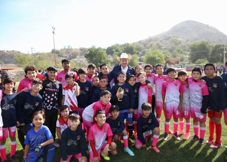 Gobernador Durazo forja futuros líderes del deporte con Mundialito Escolar 2026