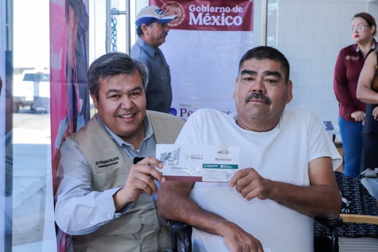 Concluye en Sonora la entrega de más de 11 mil tarjetas para la Pensión para Personas con Discapacidad