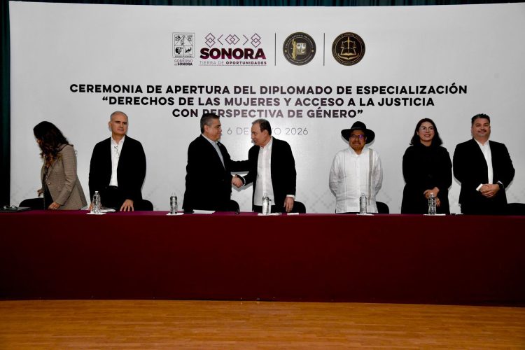 Refuerza Gobernador Durazo acciones para garantizar justicia con perspectiva de género en Sonora