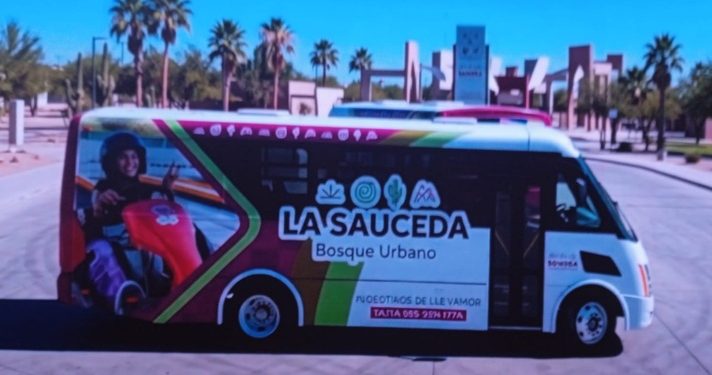 Anuncian nueva línea del transporte público que llevará a La Sauceda desde el centro de Hermosillo