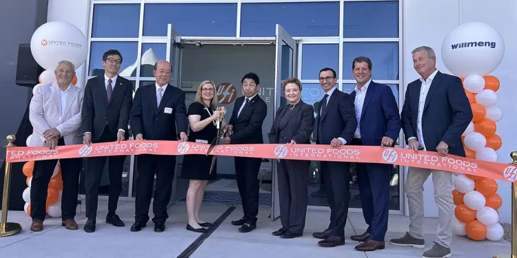 United Foods International celebrates grand opening of manufacturing facility in Phoenix