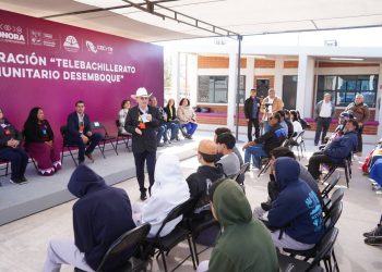 Fortalece Gobernador Durazo acceso a preparatoria con nuevos planteles y más espacios en Sonora