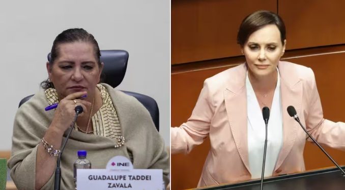 Lilly Téllez acusa a Guadalupe Taddei de desvío de recursos en el INE