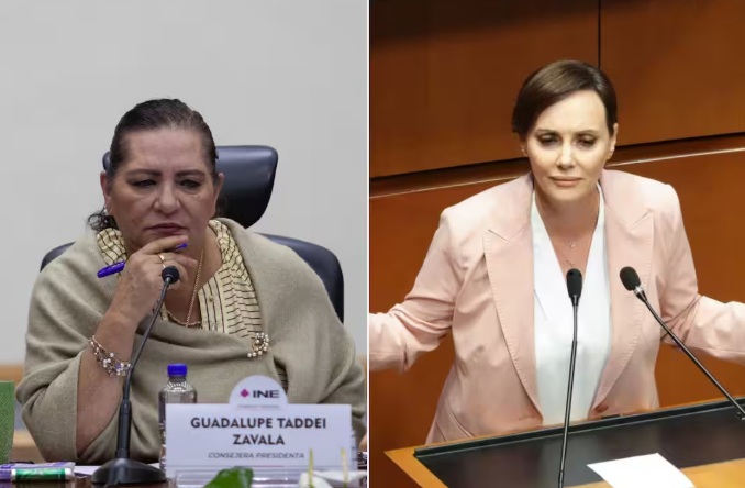 Lilly Téllez acusa a Guadalupe Taddei de desvío de recursos en el INE