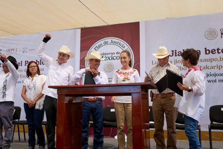 Durazo y Sheinbaum consolidan justicia histórica para el Pueblo Yaqui con más de 18 mil millones en acciones de agua, territorio y educación