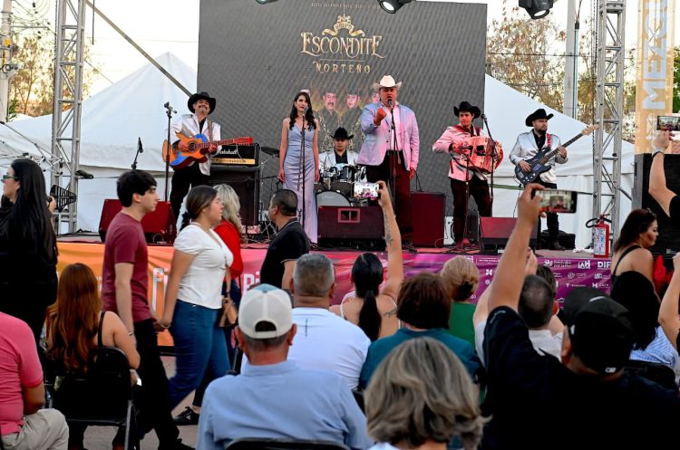 Fusionan bel canto y música norteña en Plaza del Mezquite durante Fiestas del Pitic 2026