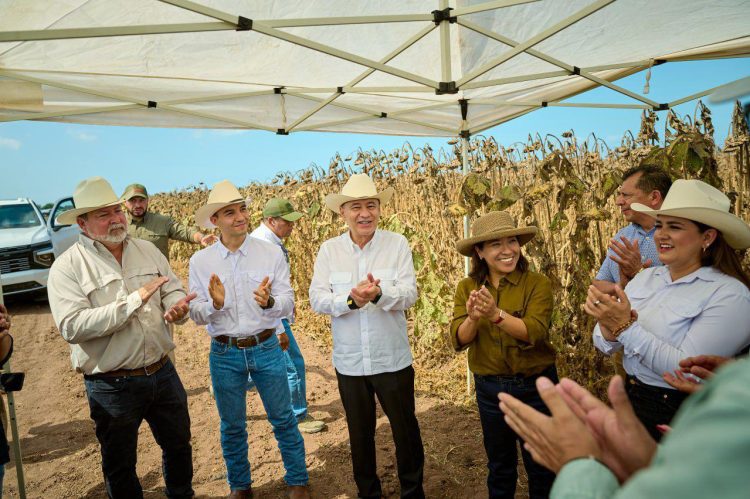 Gobernador Durazo y Sader garantizan apoyo al campo sonorense con estrategia de reconversión de cultivos