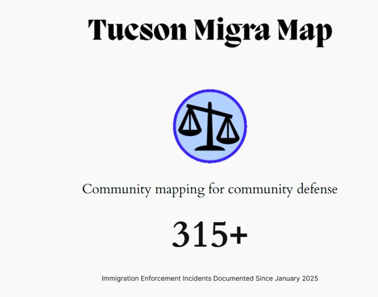 Tucson Migra Map: Tecnología Comunitaria frente a la Vigilancia Migratoria