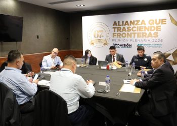 Refuerza Gobernador Durazo cooperación binacional con Plenaria de la Comisión Sonora-Estados Unidos