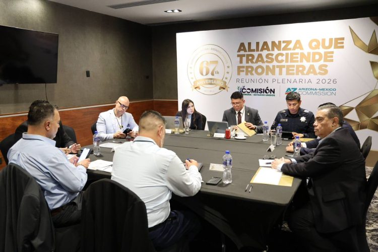 Refuerza Gobernador Durazo cooperación binacional con Plenaria de la Comisión Sonora-Estados Unidos