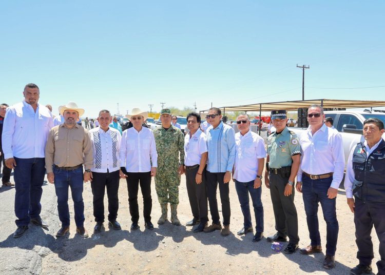 Arranca Durazo rehabilitación carretera clave para el desarrollo del noroeste de Sonora