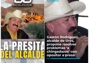 Otra ilegalidad de Gastón Rodríguez suspende servicio de agua a familias de Ures, sin respetar acuerdo de la Suprema Corte de Justicia de México.