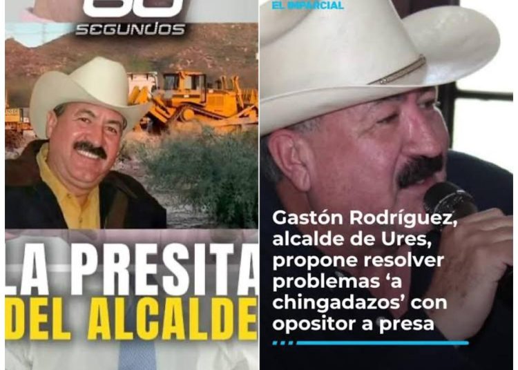 Otra ilegalidad de Gastón Rodríguez suspende servicio de agua a familias de Ures, sin respetar acuerdo de la Suprema Corte de Justicia de México.