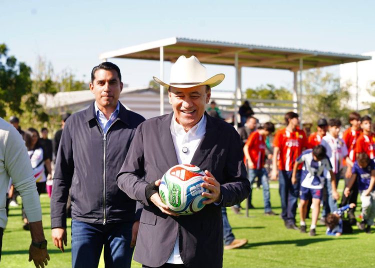 Gobernador Durazo rehabilita y construye más de 200 espacios deportivos en 22 municipios de Sonora