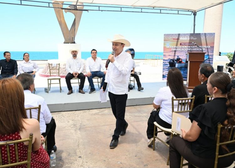 Respalda Gobernador Durazo a más de 3 mil familias del sector pesquero con equipo renovado