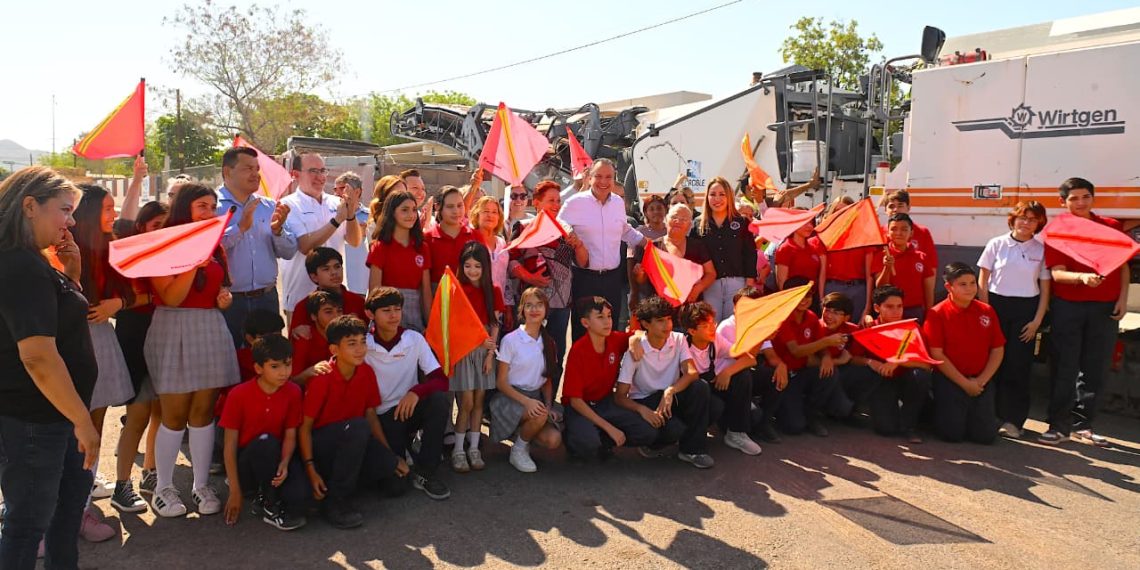 Inicia Toño Astiazarán recarpeteo de avenida Rebeico que beneficia a miles de habitantes