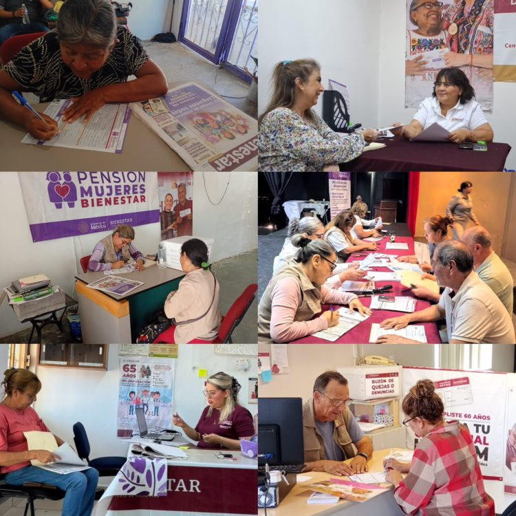 Hoy continúa el registro a las Pensiones para el Bienestar para Adultos Mayores y Mujeres Bienestar : Octavio Almada