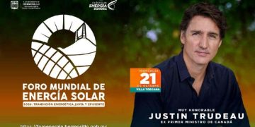 Visitara Justin Trudeau, exprimer ministro de Canadá, como conferencista del Foro Mundial de Energía Solar en Hermosillo