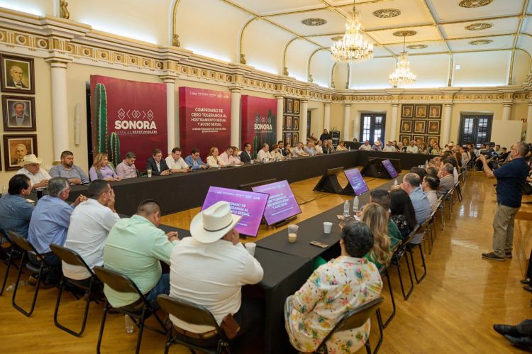 Crea Gobernador Durazo mecanismo de cero tolerancia al hostigamiento y acoso sexual laboral